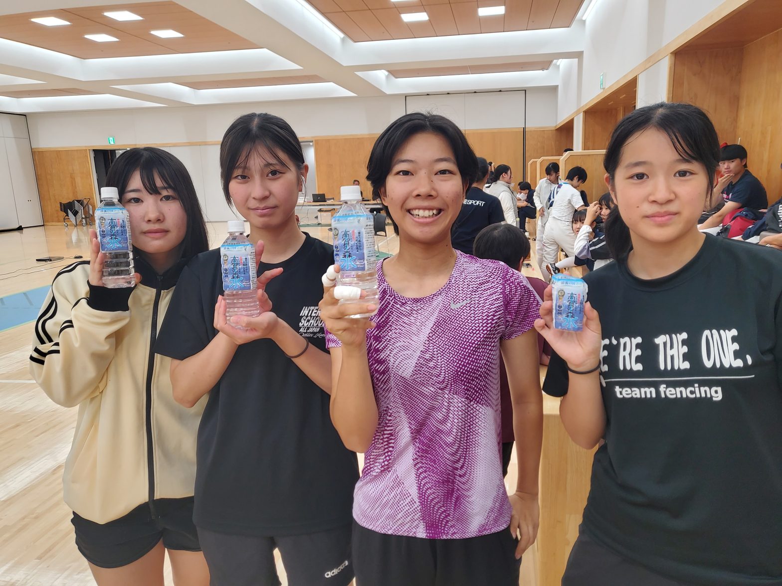 はしまモアフェンシングクラブ（岐阜総合学園）全日本選手権団体戦に出場